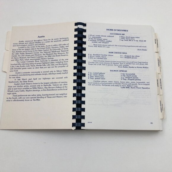 Recipes From Our Ports of Call US Power Squadrons District 21 Cookbook RARE - Picture 8 of 10